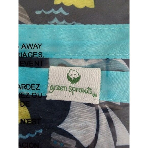 Green Sprouts 3 Pack Snap & Go Wipe-Off Bibs Oceanic 9-18 Months. NWT - Picture 6 of 6